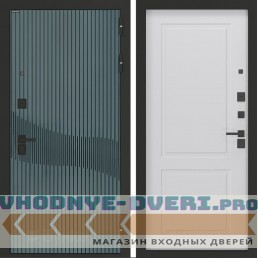 Входная дверь BN-13 с панелью ФЛ-609 Белый софт