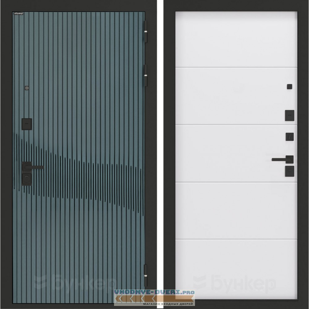 Входная дверь BN-13 с панелью ФЛ-649 Белый софт