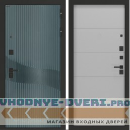 Входная дверь BN-13 с панелью ФЛ-649 Лайт грей софт