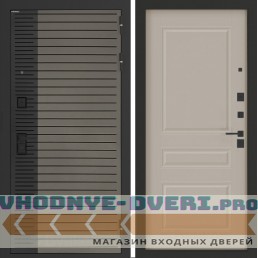 Входная дверь BN-15 с панелью ФЛ-711 Капучино