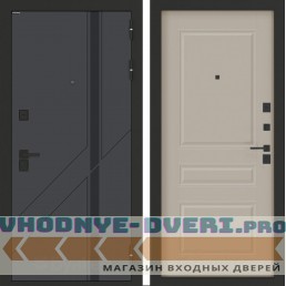 Входная дверь БН-12 с панелью ФЛ-711 Капучино