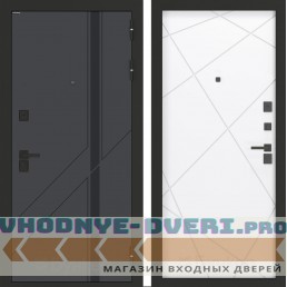 Входная дверь БН-12 с панелью ФЛ-291 Белый софт