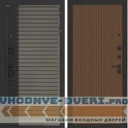Входная дверь BN-15 с панелью ХОМС Дуб кантри темный