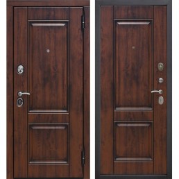 Входная металлическая дверь Вена Винорит (Грецкий орех / Грецкий орех)