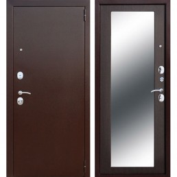Входная металлическая дверь Царское Зеркало Maxi (Антик Медь / Венге)