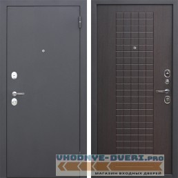 Входная металлическая дверь ГАРДА 8 мм (Муар серый антрацит / Венге)