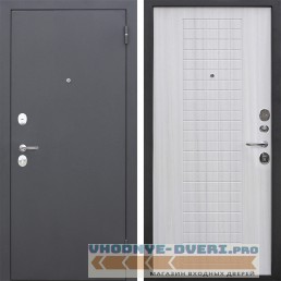 Входная металлическая дверь ГАРДА Муар 6 см / Ясень белый