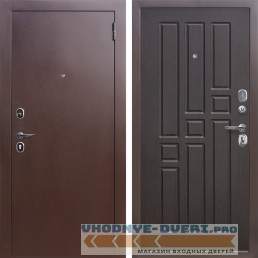 Входная металлическая дверь ГАРДА 8 мм (Антик Медь / Венге)