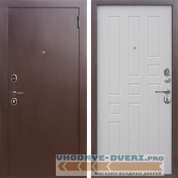 Входная металлическая дверь ГАРДА 8 мм (Антик Медь / Ясень белый)