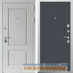 Дверь CommandDoors CHALET WHITE 05 Графит Серый