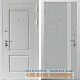 Дверь CommandDoors CHALET WHITE 6S Альберо Браш (наружная)
