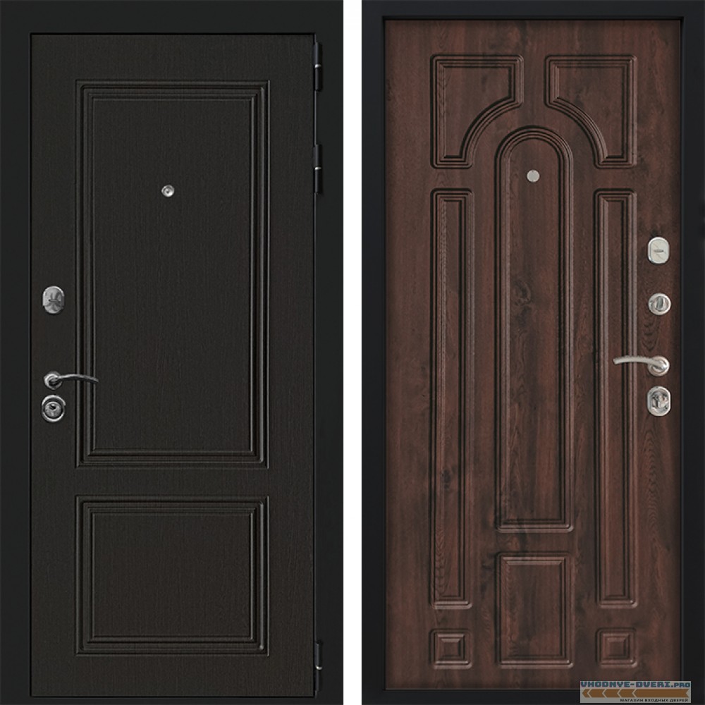 Дверь CommandDoors GRAND 17.02 Темный Дуб