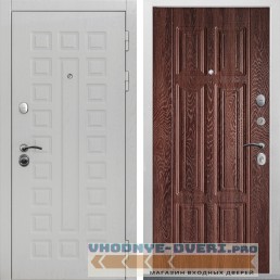 Дверь CommandDoors SECTOR WHITE 15 Дуб Коньяк  (наружная)