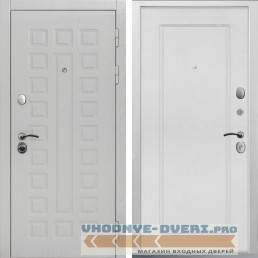 Дверь CommandDoors SECTOR WHITE 38.02 Белый матовый  (наружная)