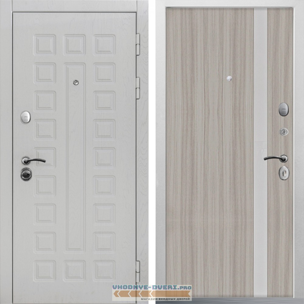Дверь CommandDoors SECTOR WHITE 6S Белая Лиственница