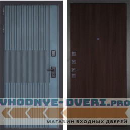 Входная дверь Гранит Бриони 001 Темный