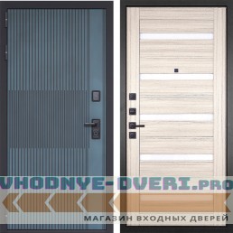Входная дверь Гранит Бриони 030 Царга сандал светлая