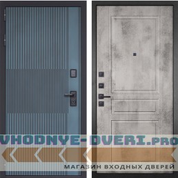Входная дверь Гранит Бриони 043 Бетон светлый