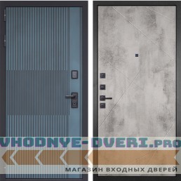 Входная дверь Гранит Бриони 044 Бетон светлый