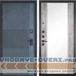 Входная дверь Гранит Бриони 051 Бетон светлый