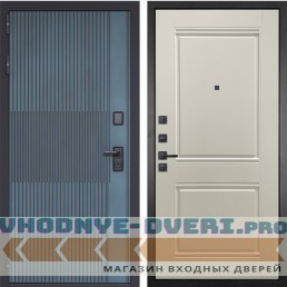 Входная дверь Гранит Бриони 064 Роял Вуд светлая со структурой
