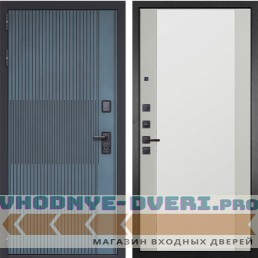 Входная дверь Гранит Бриони 069 Макси зеркало силк маус