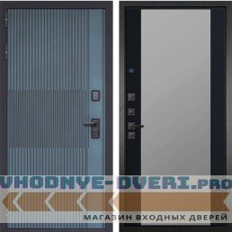 Входная дверь Гранит Бриони 074 зеркало фацет тонированное