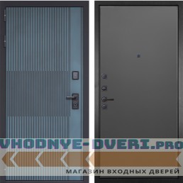 Входная дверь Гранит Бриони 077 графит нубук