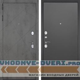 Входная дверь Гранит Дуэт 077 графит нубук Входная дверь Гранит Дуэт 077 графит нубук