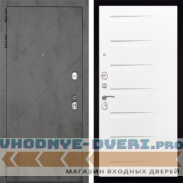 Входная дверь Гранит Дуэт 081 Белый Горизонт Входная дверь Гранит Дуэт 081 Белый Горизонт