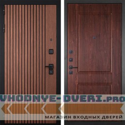 Входная дверь Гранит Шторм 057 Мореная береза