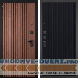 Входная дверь Гранит Шторм 088 Черный кварц с фрезеровкой Входная дверь Гранит Шторм 088 Черный кварц с фрезеровкой