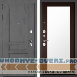 Входная дверь Гранит Лира 011 Венге с зеркалом Входная дверь Гранит Лира 011 Венге с зеркалом