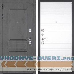 Входная дверь Гранит Лира 021 Белый матовый Входная дверь Гранит Лира 021 Белый матовый