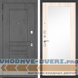 Входная дверь Гранит Лира 026 Лиственница с зеркалом Входная дверь Гранит Лира 026 Лиственница с зеркалом