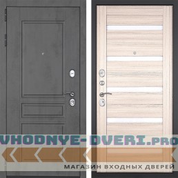 Входная дверь Гранит Лира 030 Царга сандал светлая Входная дверь Гранит Лира 030 Царга сандал светлая