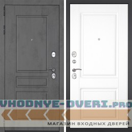Входная дверь Гранит Лира 035 Белая классика Входная дверь Гранит Лира 035 Белая классика