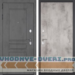 Входная дверь Гранит Лира 044 Бетон светлый Входная дверь Гранит Лира 044 Бетон светлый
