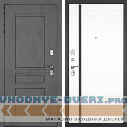 Входная дверь Гранит Лира 053 Пиано белая Входная дверь Гранит Лира 053 Пиано белая
