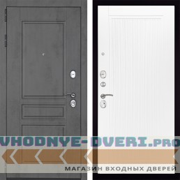 Входная дверь Гранит Лира 082 Белый софт рельеф Входная дверь Гранит Лира 082 Белый софт рельеф