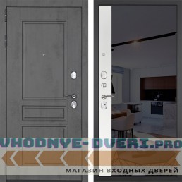 Входная дверь Гранит Лира 091 Зеркало макси бок тонированное черное Входная дверь Гранит Лира 091 Зеркало макси бок тонированное черное