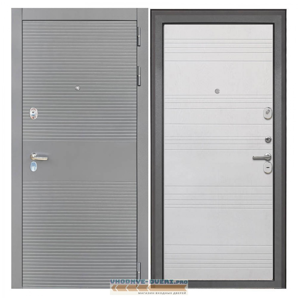 Интекрон Брайтон антрацит ФЛ-316 белый ясень