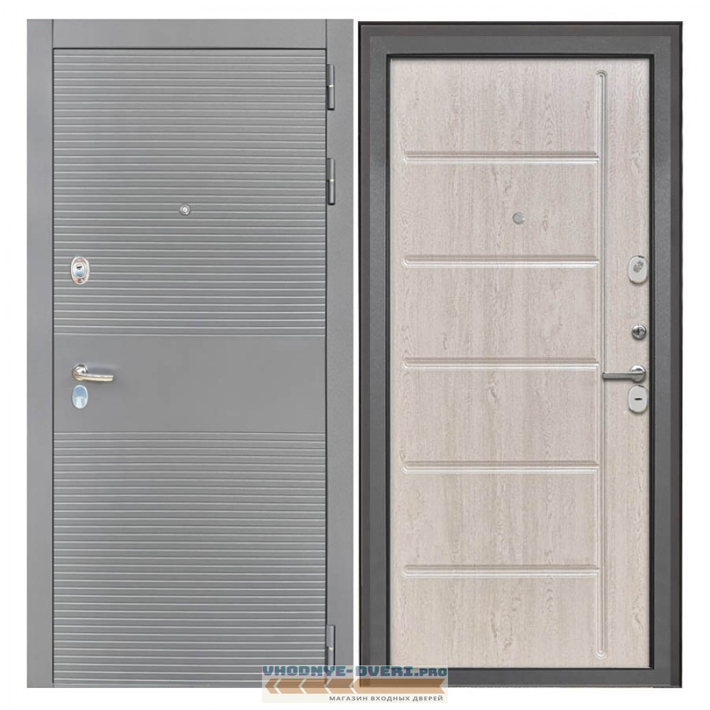 Интекрон Брайтон антрацит  ФЛ-102 сосна белая