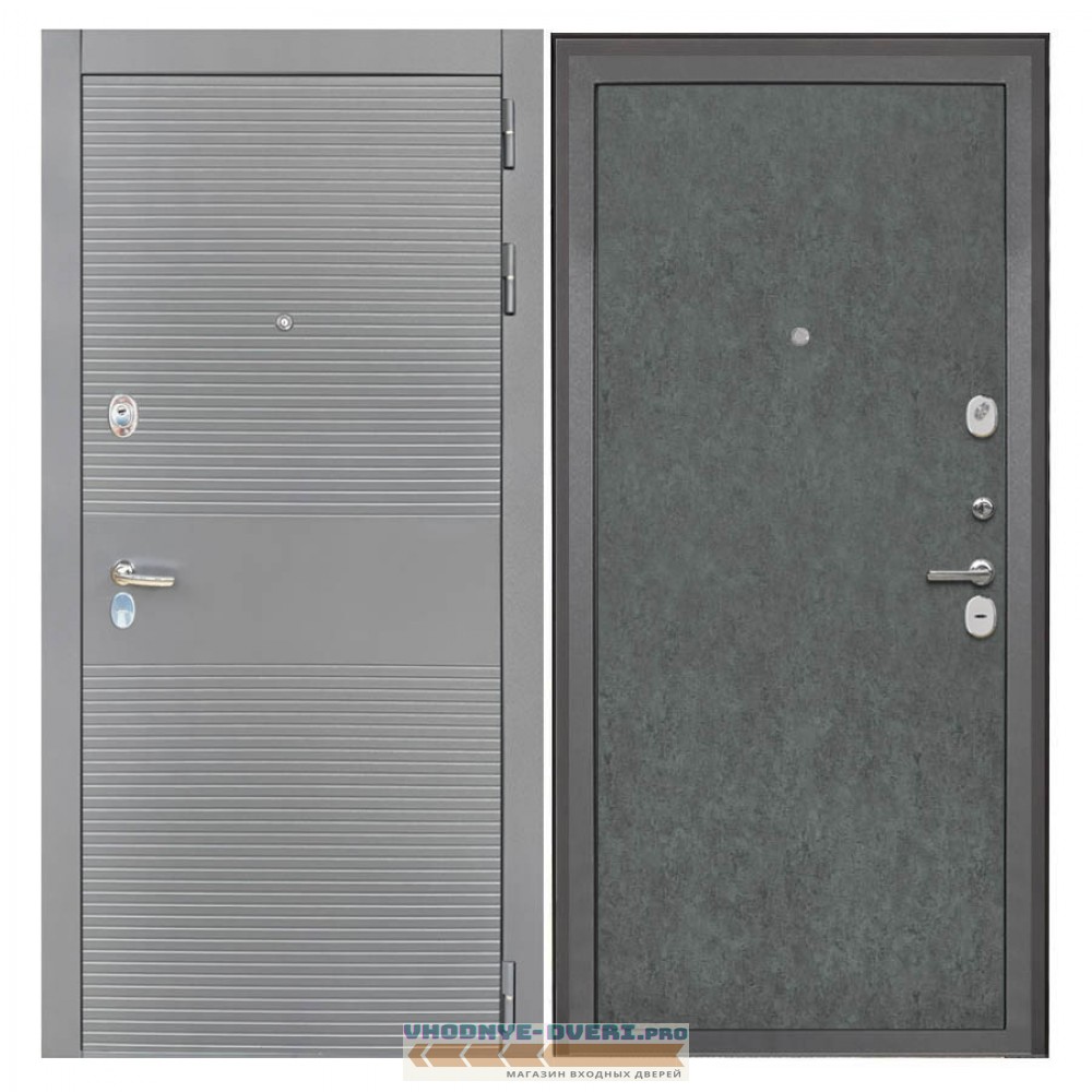 Интекрон Брайтон антрацит штукатурка графит