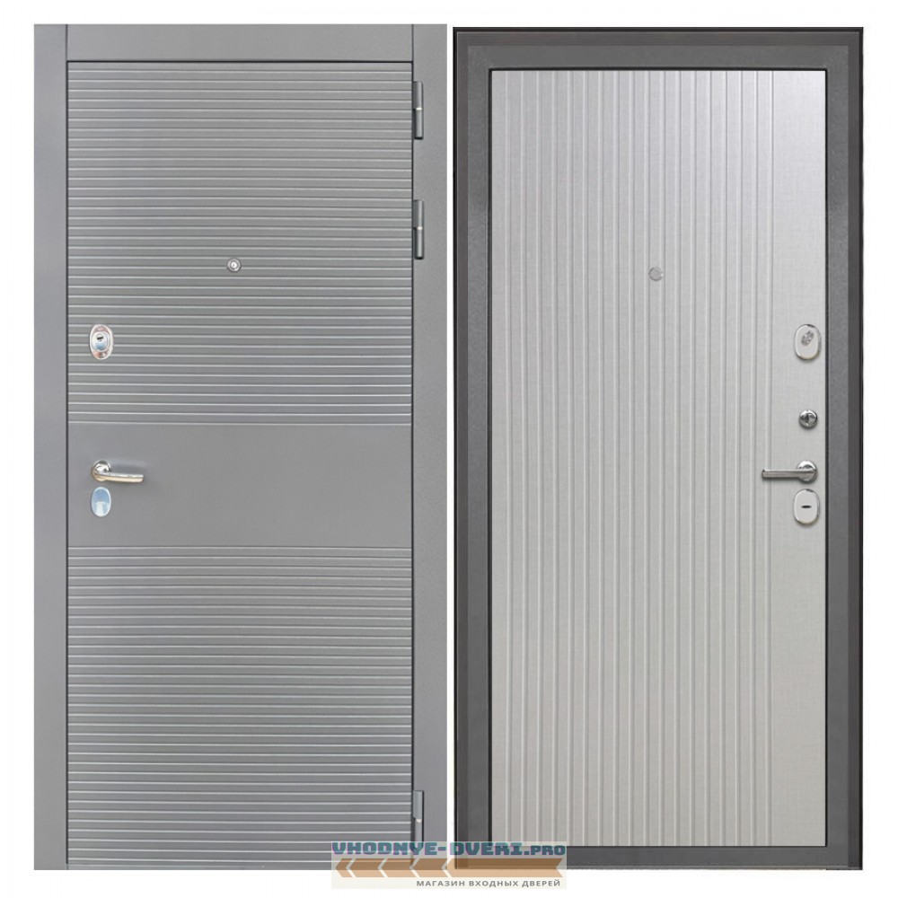 Интекрон Брайтон антрацит Чесура светлая ФЛ-566 (имит.ткани)