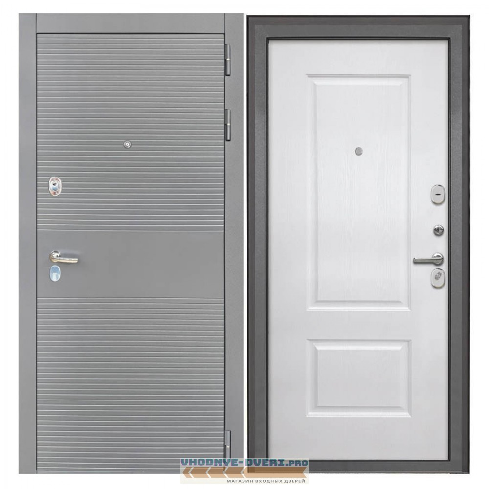 Интекрон Брайтон антрацит Альба роял вуд белый