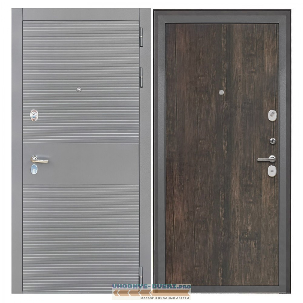 Интекрон Брайтон антрацит Тиковое дерево