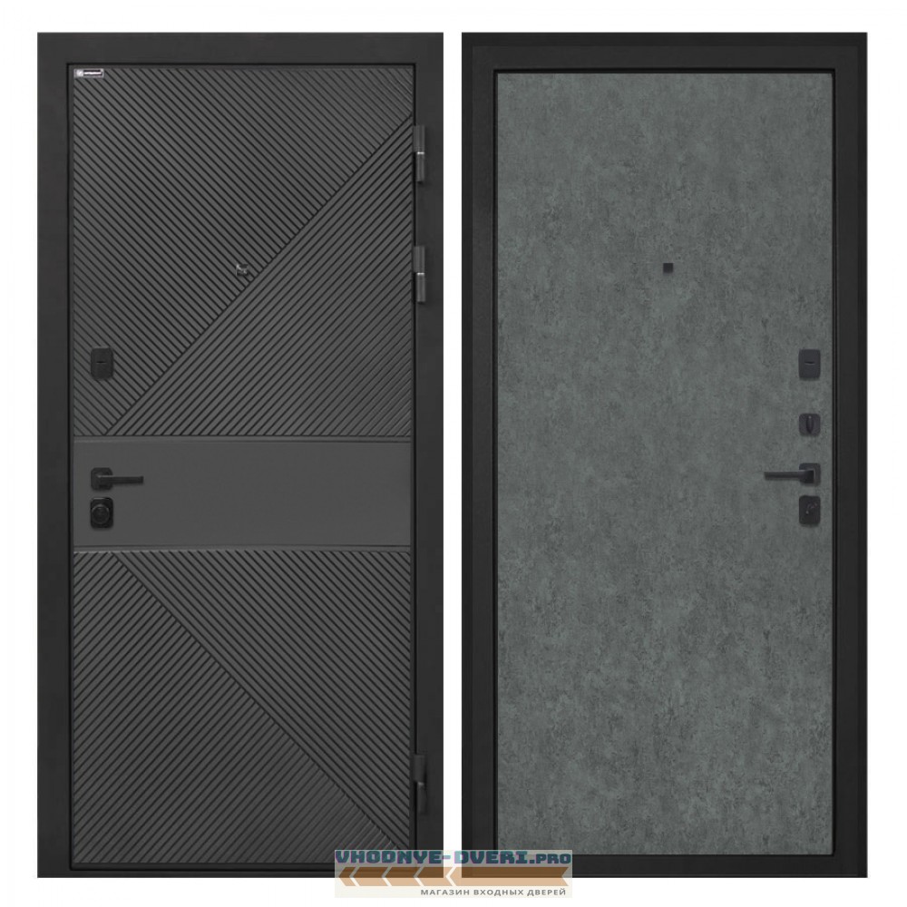 Интекрон Профит  ФЛ-613 черный (крашеный) Штукатурка графит