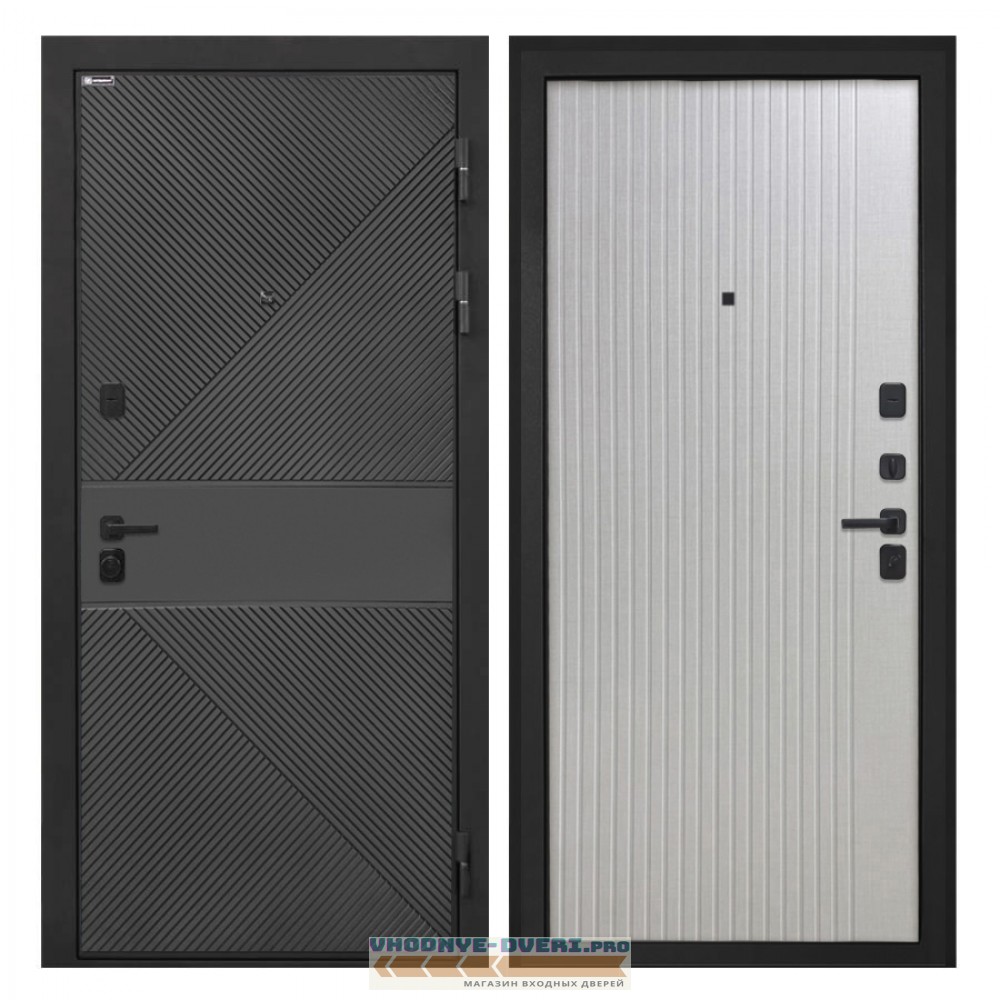 Интекрон Профит   ФЛ-613 черный (крашеный) Чесура светлая ФЛ-566