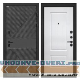 Интекрон Профит   ФЛ-613 черный (крашеный) Альба Роял вуд белый